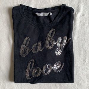 New look black maternity sweater. Size 4
